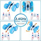 4wd 2 4ghz Double-sided Rotating Rc Stunt Car Remote Control Off-road Toy Child