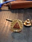 Kbr 10k Tie Pin Gold Tie Clip 