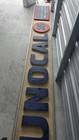 Vintage Unocal 76 Gas Station Sign     Huge 15 5 Ft Advertising Sign