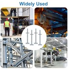 Scaffold Adjustable Leveling-jack Parts - Yzzwer Galvanized Hollow Threaded 18 