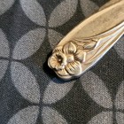 1847 Rogers Bros Flatware Daffodil C  1950 Silverplate Pickle Fork