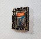 Miniature The Scream By Edvard Munch Art Print Framed 1 12 Scale Dollhouse Decor