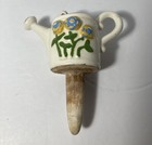 Rare Watering Can Plant Water Spike Feeder Aid Glazed Ceramic Vtg