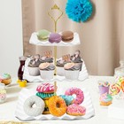 Tiered Cupcake Stand 3 Tier Cup Cake Holder Tower Display Wedding Birthday