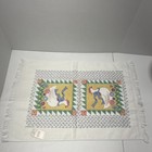 3 - Vintage Geese Flowers Cotton Kitchen Hand Dish Towel Mervyn s Store - Nos
