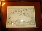 1799 Du Bocage Map Of Black Sea 12x8  Framed Rare