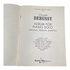 Debussy Album Piano Solo Original Version Unedited Vintage Songbook Belwin Mills