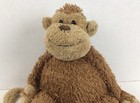 Jellycat Plush 18  Monkey Junglie Bunglie Marvin Brown Tan Stuffed Animal