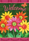 Briarwood Lane Welcome Daisies Spring Garden Flag