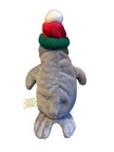 1998 Coca Cola Seal Winter Plush W Coca Cola Bottle And Winter Hat