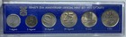 1973 Israel 25th Anniversary Official Mint 6 Coin Set W Lira Collection I114846