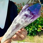 1 8-2 2lb Natural Amethyst Obelisk Scepter Crystal Wand Point Specimen Healing