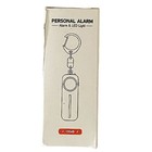 Alarm Keychain With Flashlight Safety Self Defense Portable Siren New Emergency