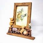 Vintage Charpente Disney Winnie The Pooh Tigger Eeyore Piglet Picture Frame Rare