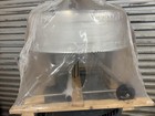 New Hobart Rbg-2 Rotary Gravity Bin W  Caster Aluminum Tub Stainless Frame