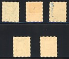 Canal Zone 1904 Scott 4-8 Mint Original Gum Hinged never Hinged Only 7 856 Sets 