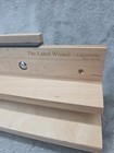 The Label Wizard - Adjustable - Easy Label Application Tool  Used 