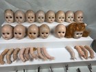 Huge Lot Of Vintage Vogue Ginny Parts  Restoration Project Or Halloween Art