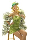 High Roller Faux Money Boa Costume Accessory Prop