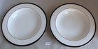 2 Lenox Leigh Debut Collection 9       Rimmed Pasta soup salad Bowls