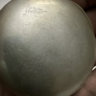 Waltham A w c  Open Face Pocket Watch Silver Case White Roman Dial Small Sec