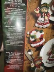 Bucilla Santa mrs Claus Silverware Holder Kit Felt Applique 5    X 7    Bnip 86310