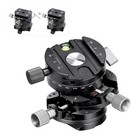 New Leofoto G2 Gear Head 3 In 1 Panoramic Geared Ball Head Tripod Head Blackpa3w
