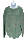 Vintage Pure Lambswool Sweater The Cornish Woolen Company  Green Xl