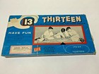 Vintage 1955 Thirteen 13 Board Game Cadaco Ellis Educational Game For Young Old
