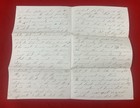 1864 Battle Of Kennesaw Mountain Georgia Civil War Letter Rebels Throwing Shells
