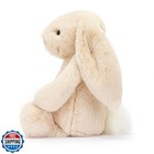 Jellycat Bashful Luxe Willow Bunny Stuffed Animal  Medium 12 Inches - Rabbit 