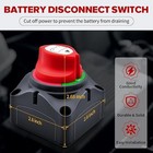 275a Battery Disconnect Switch 12v-48v Heavy Duty  Quality Battery Cut Off Shut