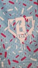  brand New  Youth Size  Medium Bl101 Baseball Lifestyle 101 Blue Ice Cream Short