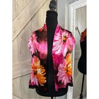 Vintage Harv   Benard Floral Silk Scarf