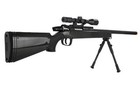 Cyma Spring Powered Airsoft Gun Bolt Action  Replica Sniper Rifle W bipod Scope