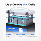 12v 100ah 200ah 300ah Lifepo4 Lithium Battery 6000  Deep Cycles Bms For Rv Home