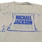 Michael Jackson 1988 Bad World Tour Crew T-shirt Xl European Star Vision