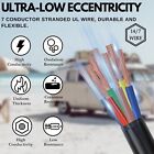 Heavy Duty 14 Gauge 7 Way Conductor Wire Rv Trailer Cable Cord Cca