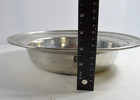 Vintage Italian Pewter Serving Bowl 13  Made In Italy Large Centerpiece Dish