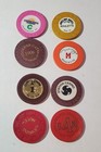 Lot Of 50  Vintage Nevada Casino  Mostly  Roulette Chips - Obsolete  Chips