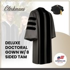 Deluxe Doctoral Graduation Tam   Gown Package
