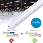 22w 42w 4ft T8 Led Lights Daylight 6500k Type B Double-end 110v 277v 10-100 Pack