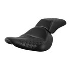 Black Driver Passenger Seat Fit For Harley Fat Boy 2007-2017 Standard Fxst 06-15