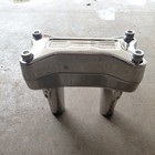 Harley Oem Touring 2024 Cvo Road Glide Chrome Handlebar Riser Clamp 55900300 1