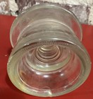 Vintage Clear Glass Electric Insulator Hemingray 53 Made In Usa