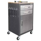 Seville Classics Ultrahd 2-drawer Rolling Storage Cabinet - Graphite