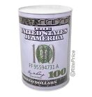 Ben Franklin  100 Bill Money Tin Bank 8 5  Coin Money Saving Large Piggy  - New