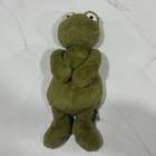 Jellycat London Frog Plush Green Medium Size 12  Retired Lovey Stuffed Animal