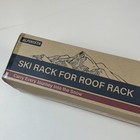 Alpinista Ski   Snowboard Rack Roof Rack Fits 5 Ski Pairs Or 4 Snowboards Black