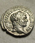 Rare Genuine Ancient Roman Silver Coin Denarius 206 Ad Caracalla Providentia